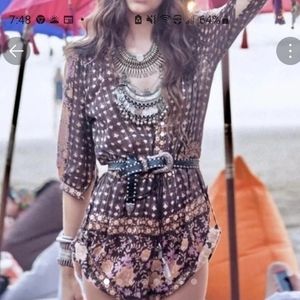 Spell Cactus Rose Romper